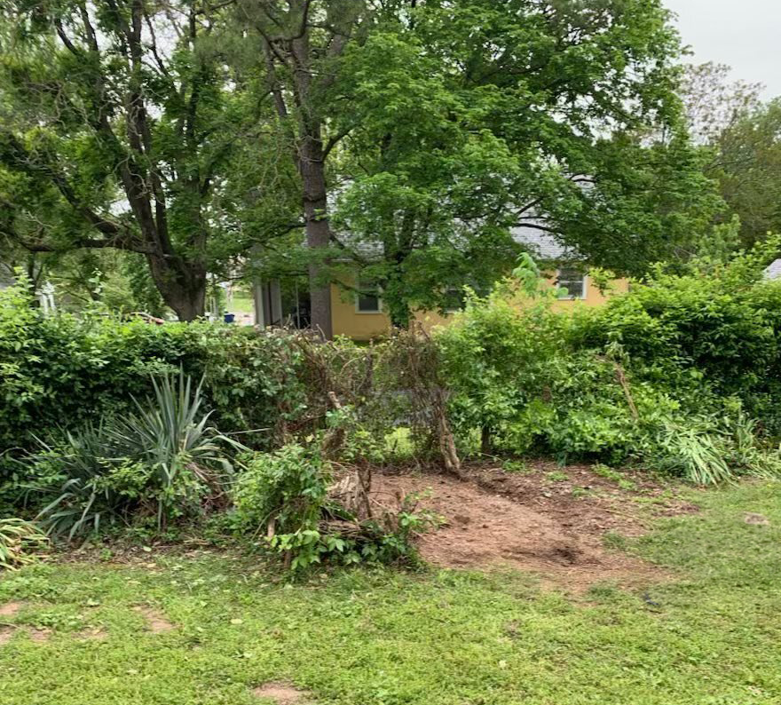 Backyard shed teardown & haul off after Wreck & Roll completed the work